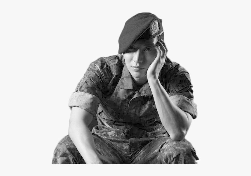 Army Png Picture - Black And White Army Png, Transparent Png