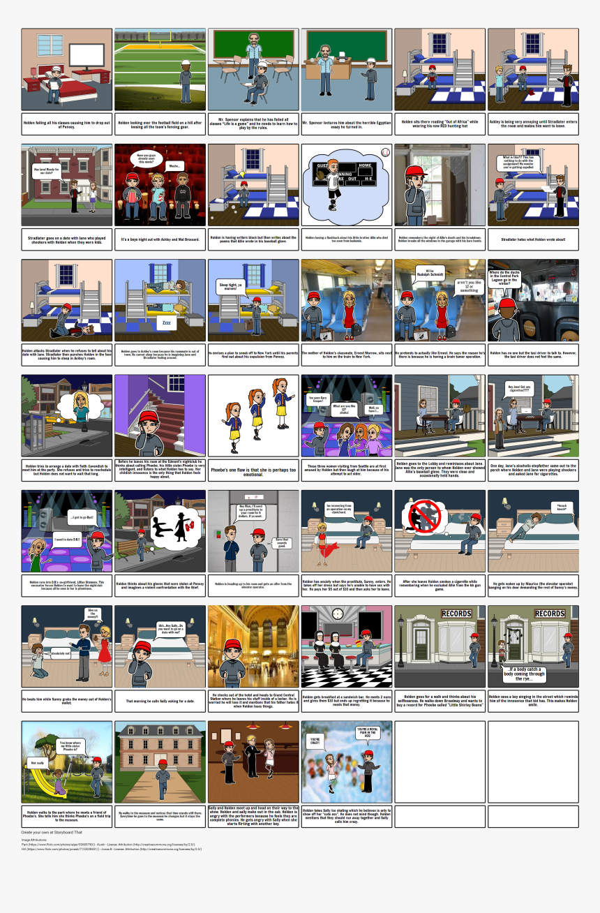 Holden And Stradlater Fight Play, HD Png Download