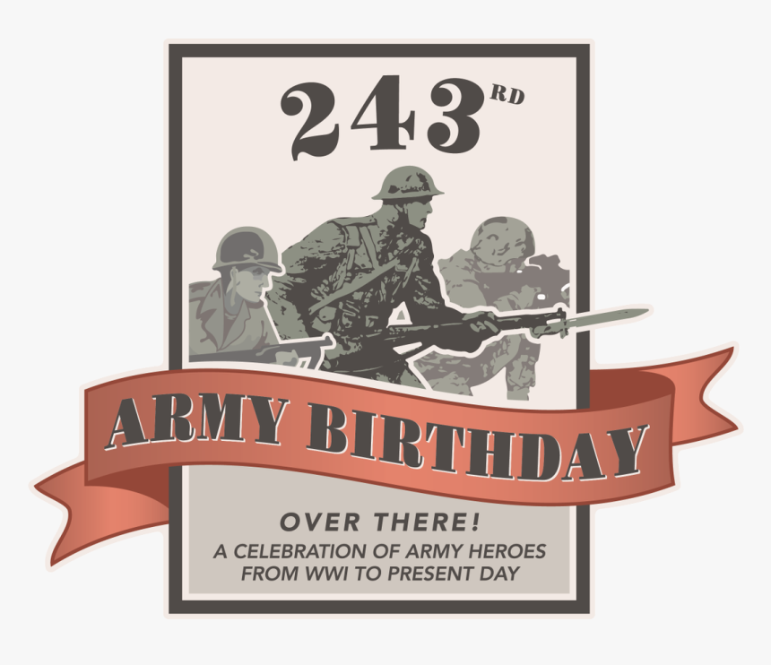 Transparent Us Soldier Png - Us Army Birthday 2018, Png Download