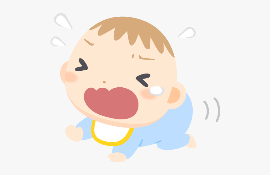 Crying Baby Vector Png, Transparent Png