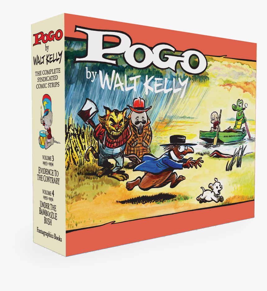 Pogo Slipcase Vol 3-4 - Pogo Fantagraphic, HD Png Download