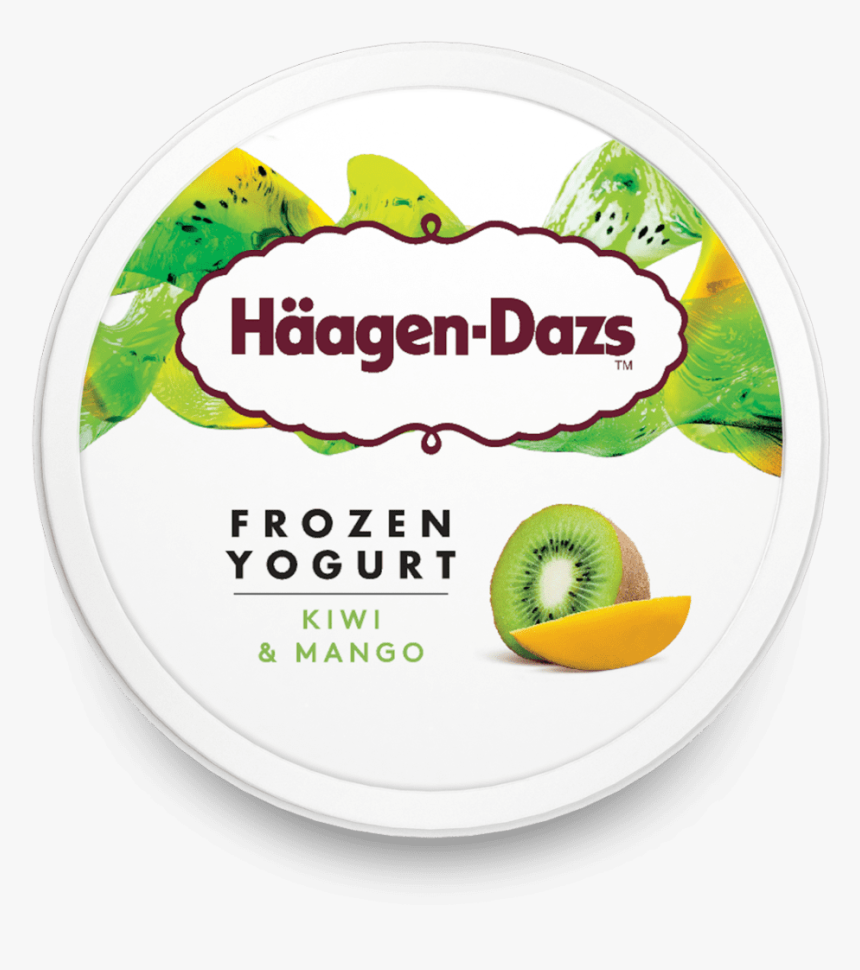 Kiwi And Mango Frozen Yogurt L - Haagen Dazs Logo Png, Transparent Png