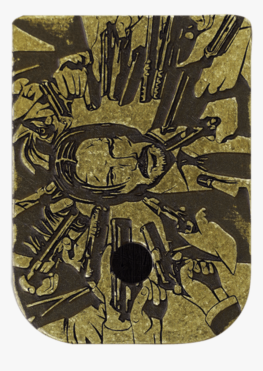 John Wick Brass Rugged Mag Plate - John Wick, HD Png Download