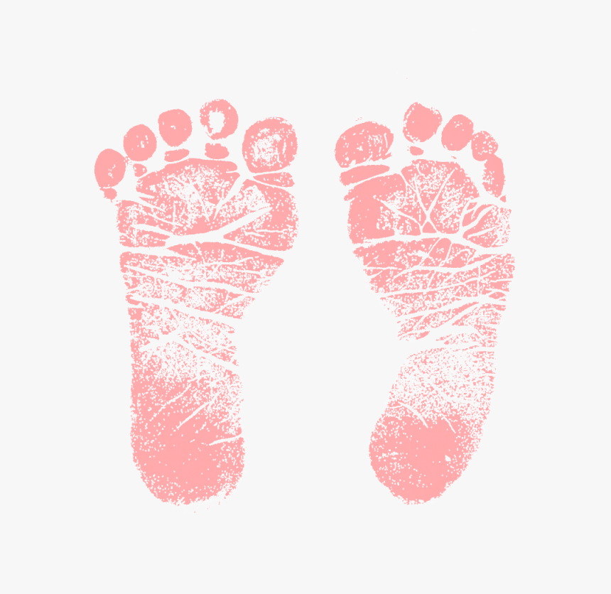 Footprint Infant Child Clip Art - Baby Foot Print Png, Transparent Png