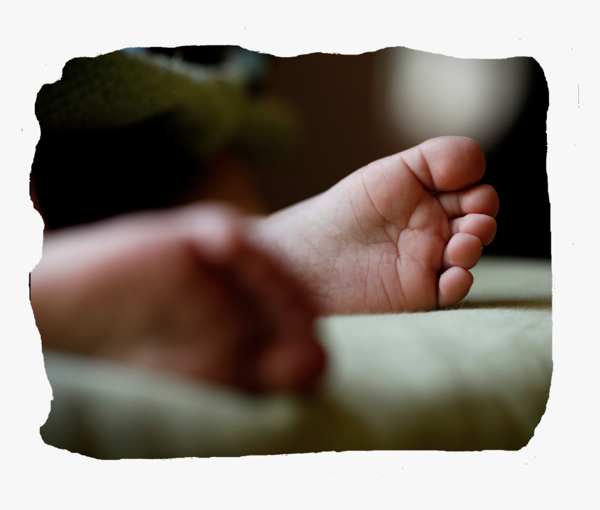 Baby Feet Side - Toe, HD Png Download