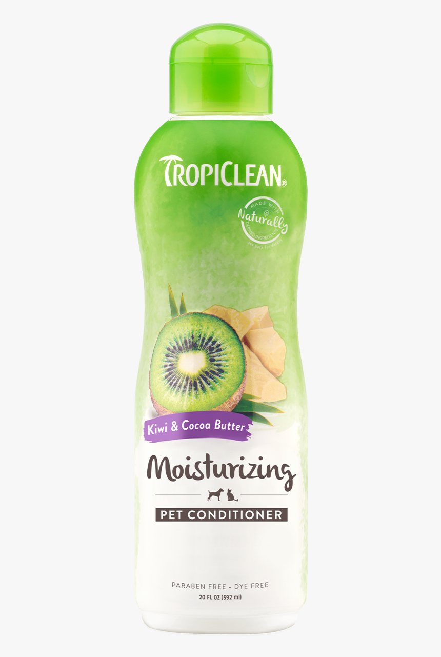 Tropiclean Kiwi And Cocoa Butter Moisturizing Conditioner - Tropiclean Dog Shampoo, HD Png Download