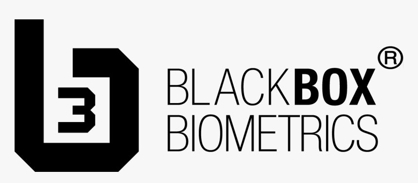 Logotype Large Black Background Removed - Blackbox Biometrics, HD Png Download