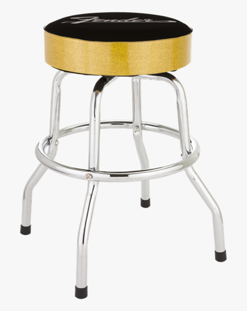Fender 24in Gold Sparkle Barstool, HD Png Download