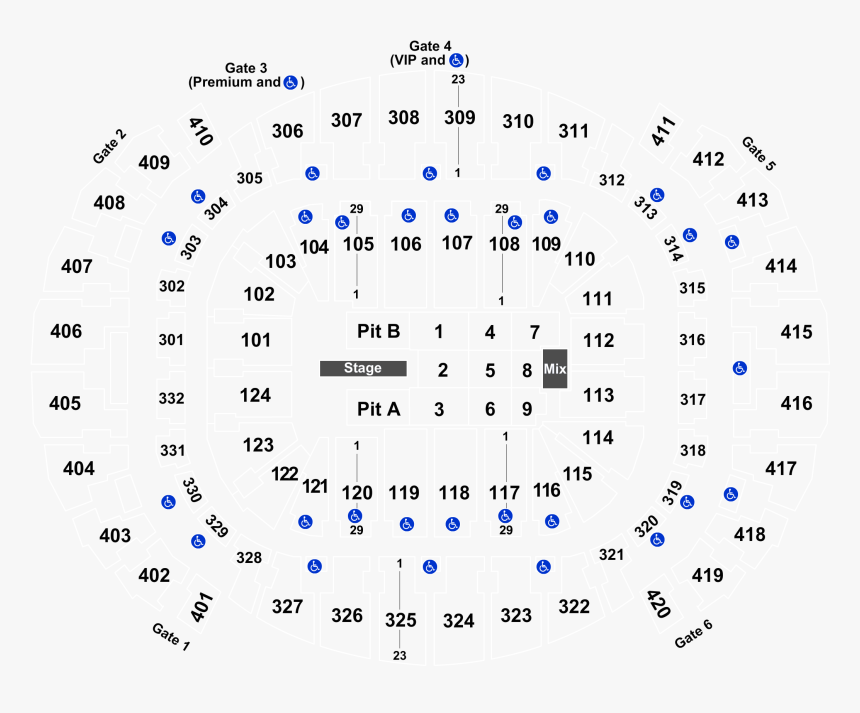 Miami Airlines Arena Ariana Grande, HD Png Download