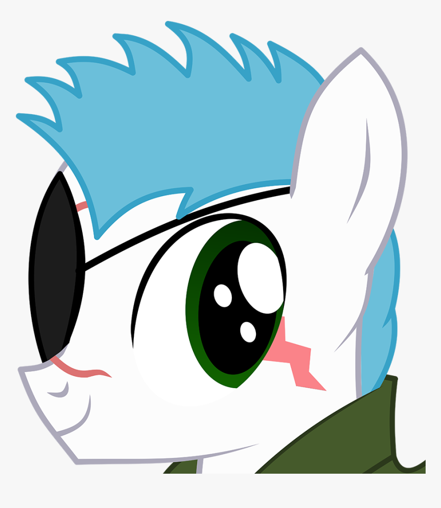 Cyanlightning, Clothes, Exploitable Bolt, Eyepatch, - Cartoon, HD Png Download