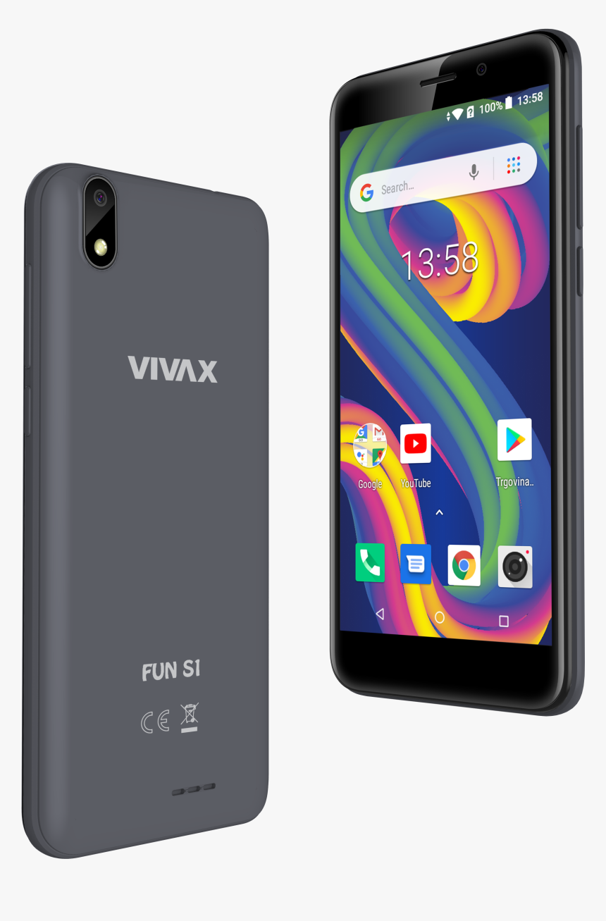 Vivax Fun S1 Plavi, HD Png Download