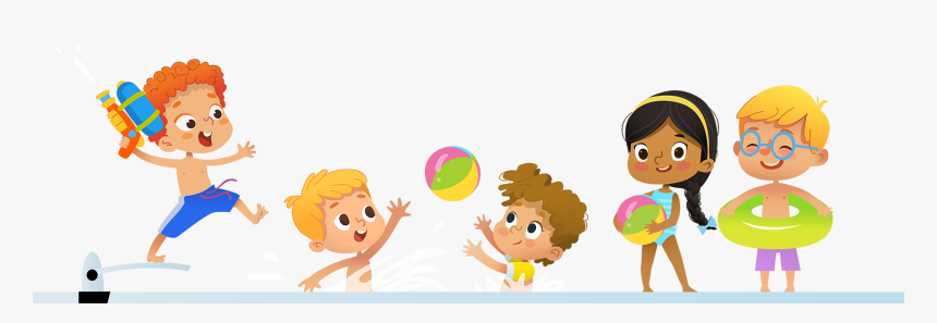 Pool Party Kids Invitation, HD Png Download