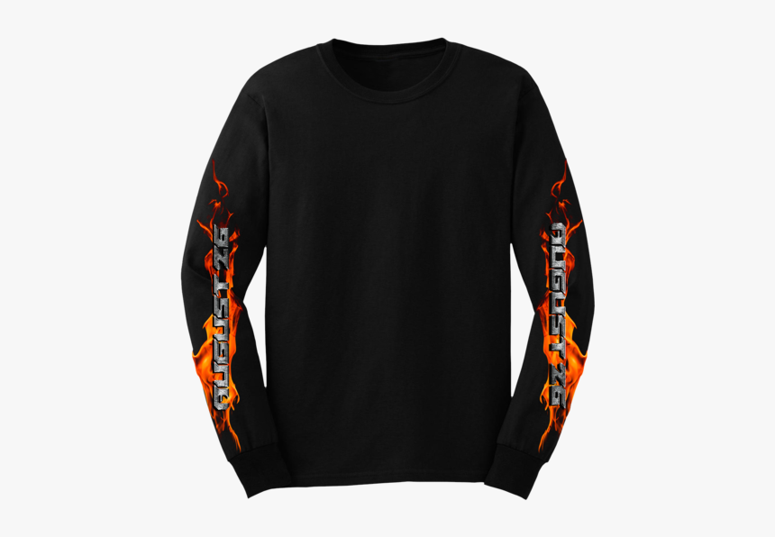 Black-ls Grande - Long-sleeved T-shirt, HD Png Download
