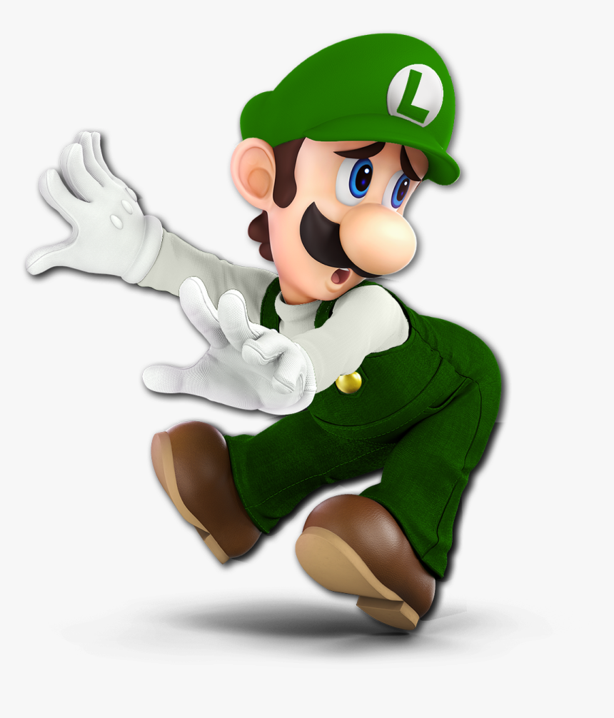 Custom Spooky Ultimate Renders On Twitter - Luigi Smash Bros Ultimate, HD Png Download