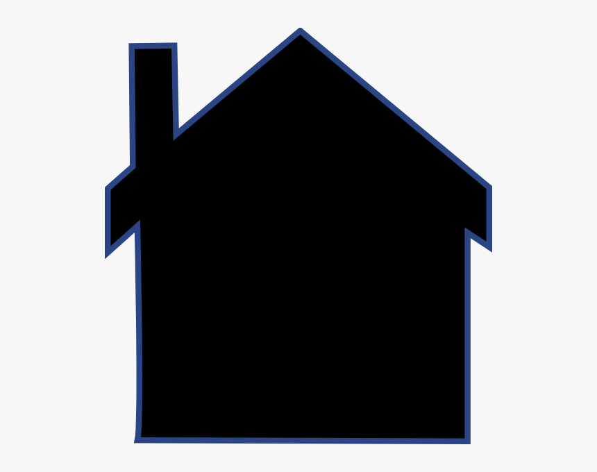 House Silhouette Png, Transparent Png