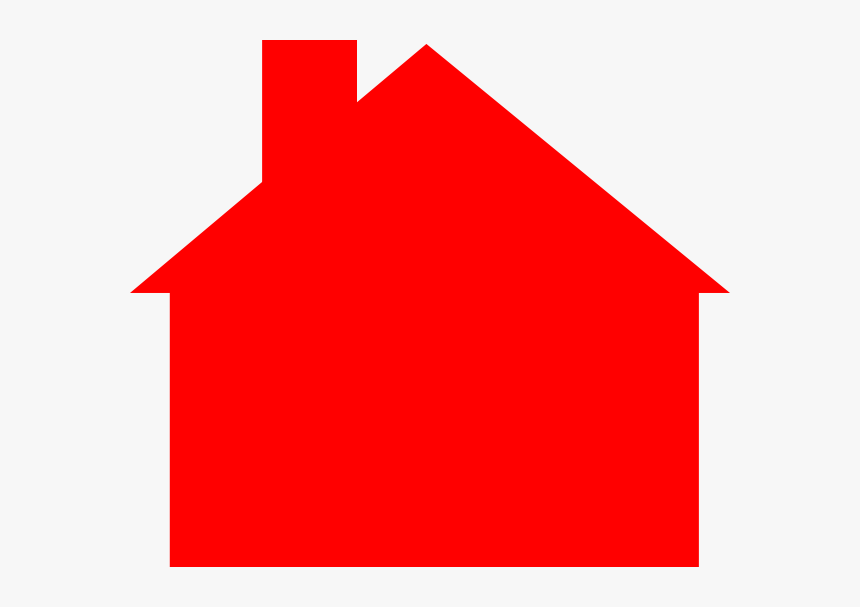 28 Collection Of House Outline Clipart Red Red House Outline Clipart