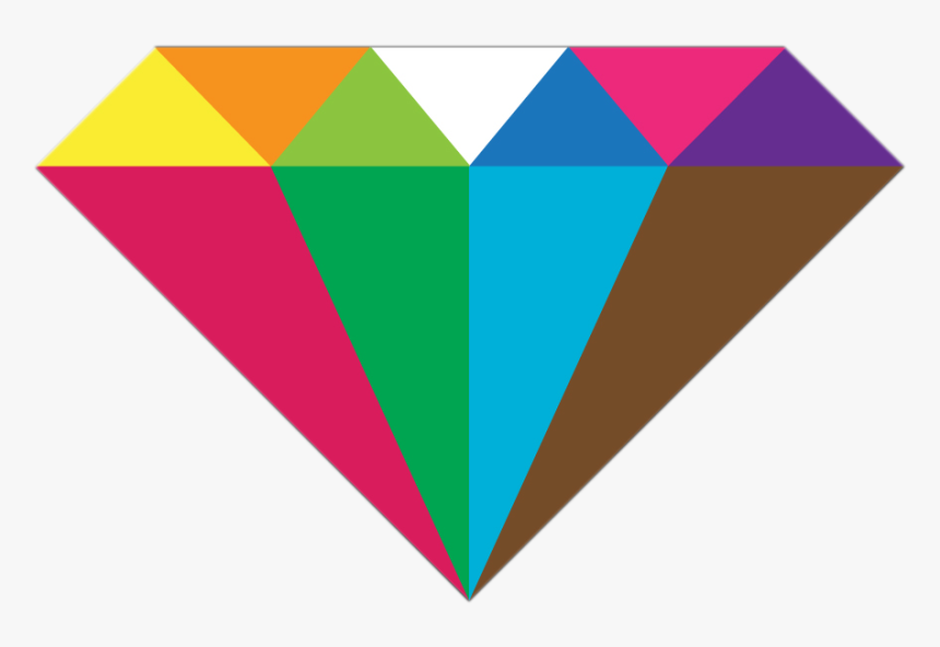 Transparent Rainbow Diamond, HD Png Download
