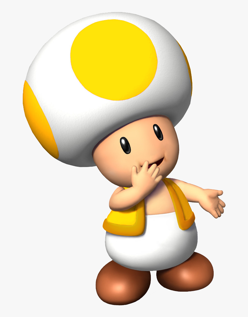 Mushroom Clipart Nintendo Character - Toad Mario, HD Png Download