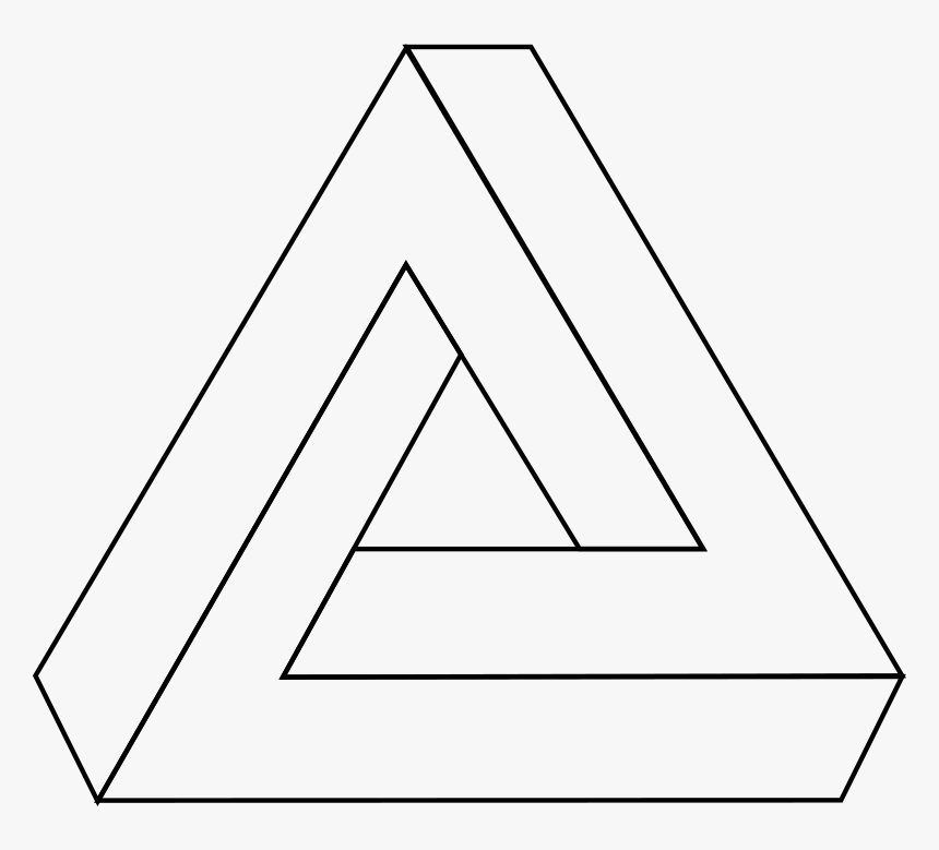 Triangle Outline Png - Üçgen Png, Transparent Png