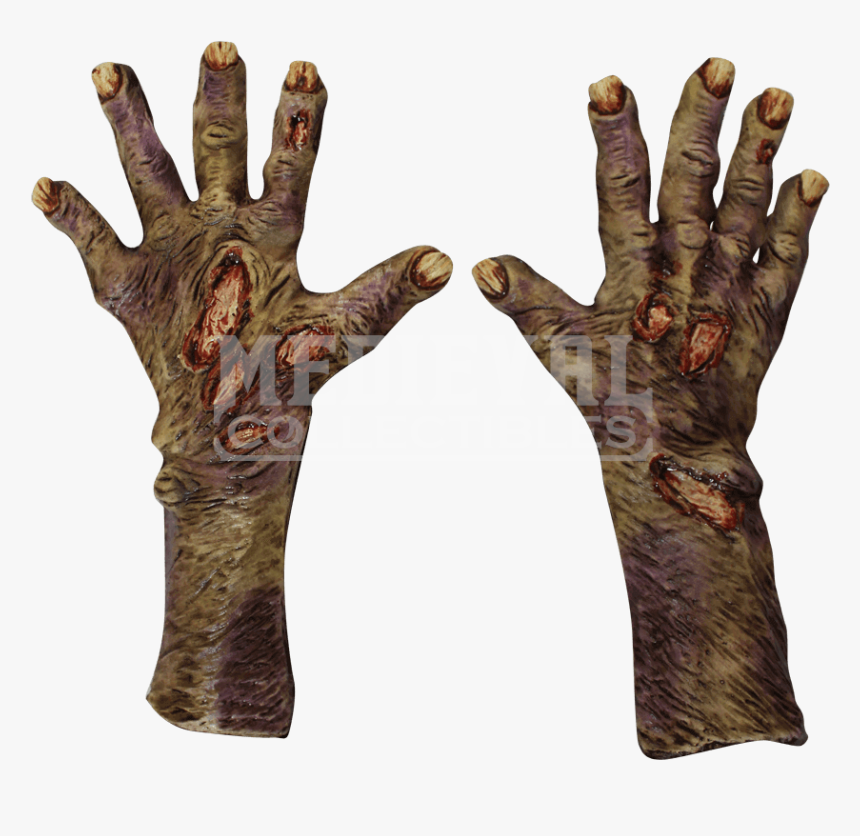 Zombie Hand Png Image - Zombie Gloves, Transparent Png