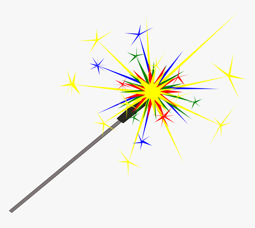 Sparkler Computer Icons Independence Day Clip Art - Sparkle Clip Art, HD Png Download