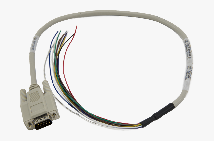 17855 Serial Cable, Db9 Male To Pigtail - Male Db9 Cable, HD Png Download