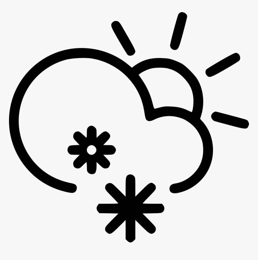 Clouds & Rain Clipart Black And White, HD Png Download