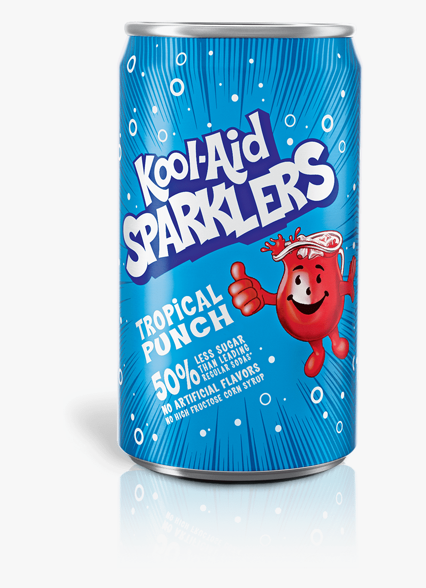 Download Kool Aid Sparklers Kool Aid Sparklers Tropical - Kool Aid, HD Png Download