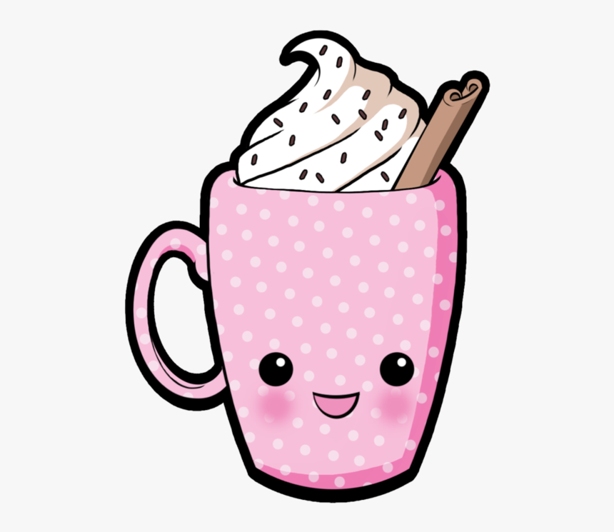 Cup Transparent Kawaii - Kawaii Cappuccino, HD Png Download