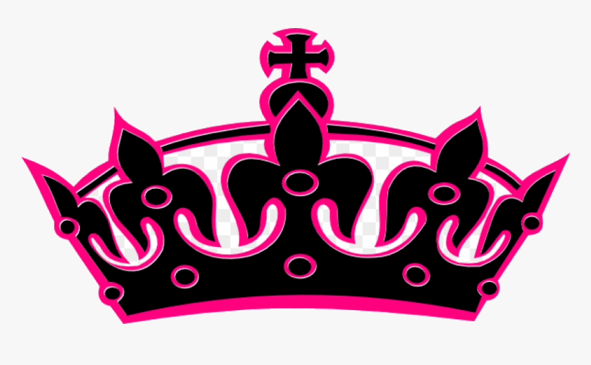 Queen Crown Tiara Silhouette Clip Art Clipart Transparent - Queen Crown Clipart Transparent Background, HD Png Download