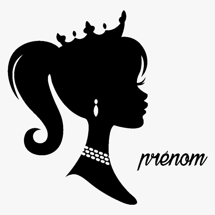 Barbie Silhouette Png Download - Princess Silhouette, Transparent Png