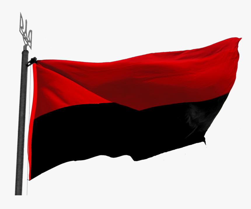 Red Black Flag Png, Transparent Png
