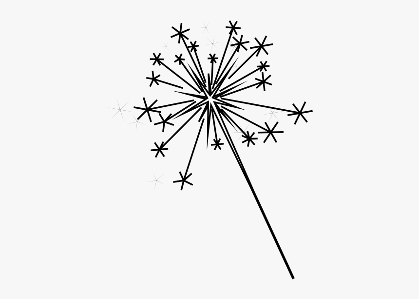 Class Lazyload Lazyload Mirage Cloudzoom Featured Image - Sparkler Black And White, HD Png Download