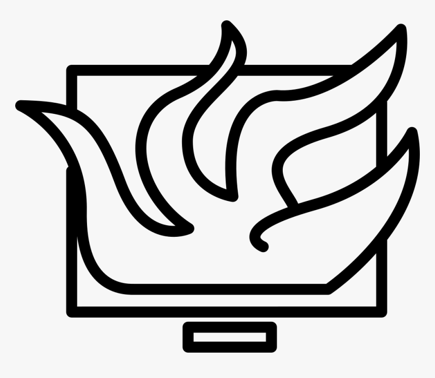 Computer Monitor With Tentacles - Computer Monitor, HD Png Download