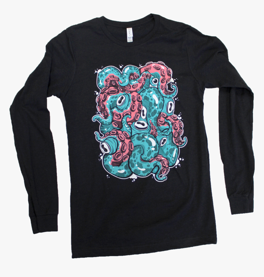 Long-sleeved T-shirt, HD Png Download