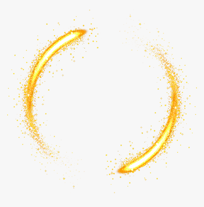 #golddust #gold #dust #frame - Art, HD Png Download