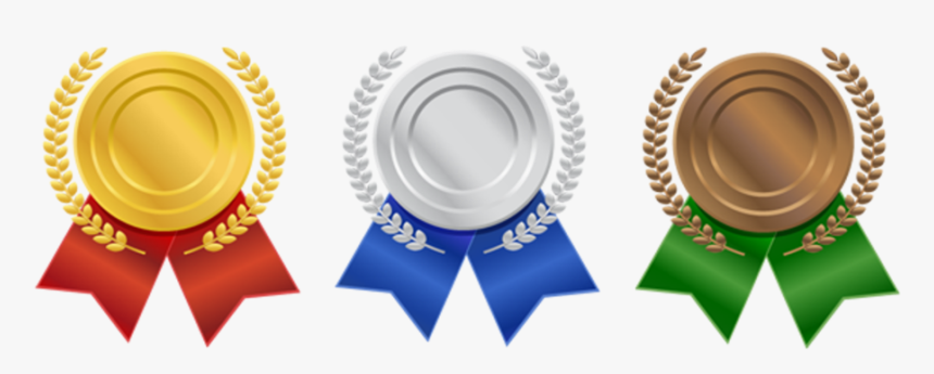 Gold Silver Bronze Medals Png, Transparent Png