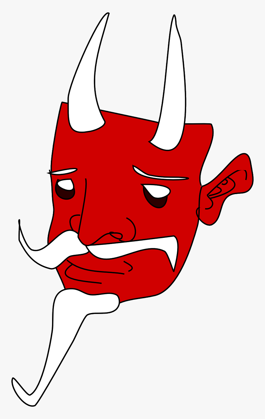Evil, Mask, Red, Devil, Lucifer, Satan, Demon, Hell - Devil, HD Png Download