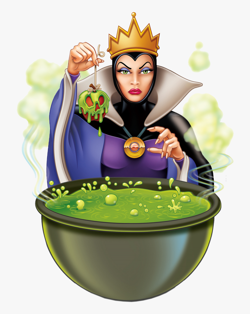 Download Evil Queen Png Clipart For Designing Projects - Evil Queen With Apple, Transparent Png