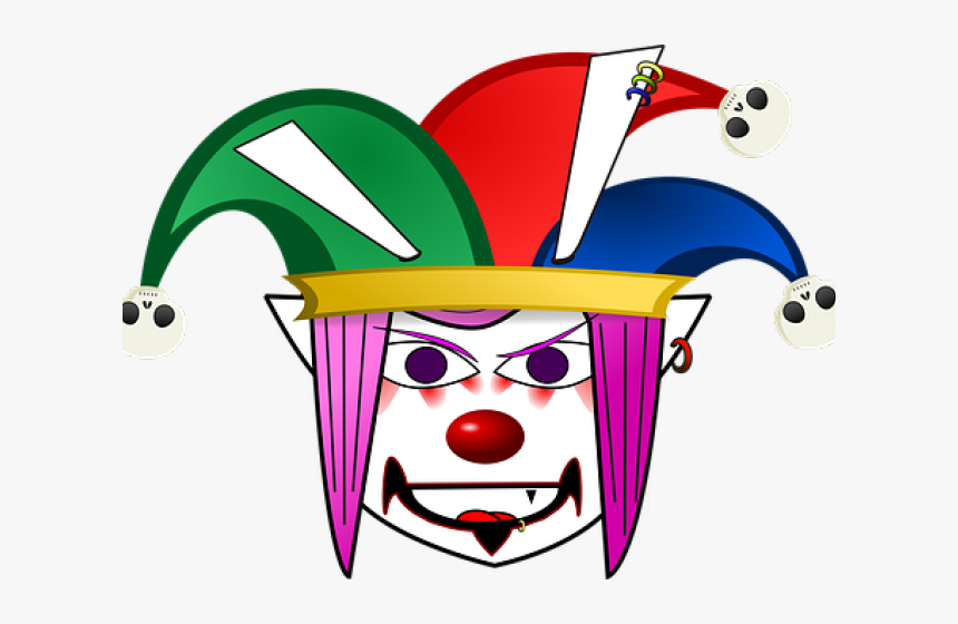 Transparent Harlequin Clipart - Evil Alien Clipart Gif Png, Png Download