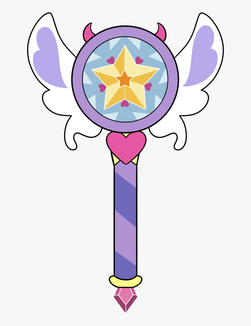 Sparkle Clipart Star Disney - Star Vs The Forces Of Evil Star's New Wand, HD Png Download