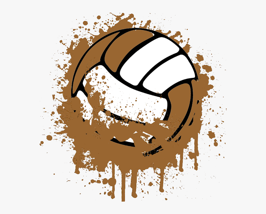 Vector Free Library Mud Free On Dumielauxepices Net - Mud Volleyball Clipart, HD Png Download