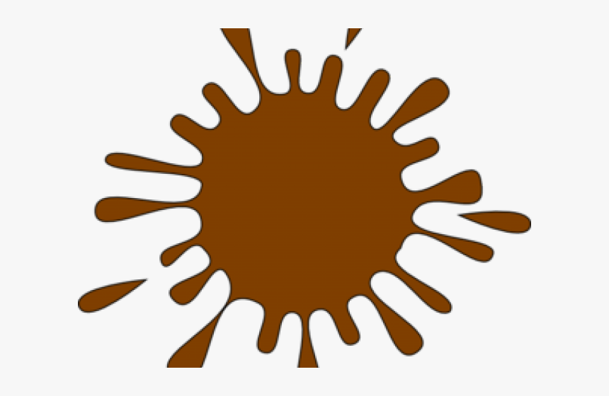 Mud Clipart Clip Art - Red Paint Splatter Clipart, HD Png Download