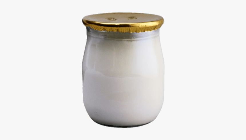 Small Glass Yoghurt Pot - Envase De Yogurt Png, Transparent Png