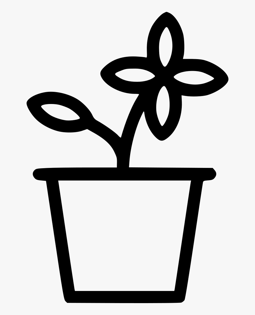 Flower Pot, HD Png Download