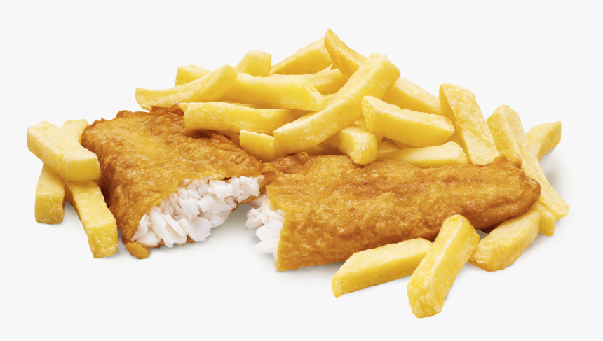 Cod & Chips - Supermacs Fish And Chips, HD Png Download , Transparent