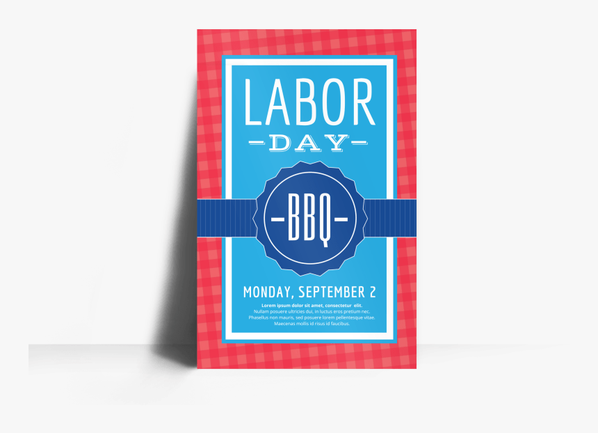 Classic Labor Day Poster Template Preview - La Clippers Icon, HD Png Download