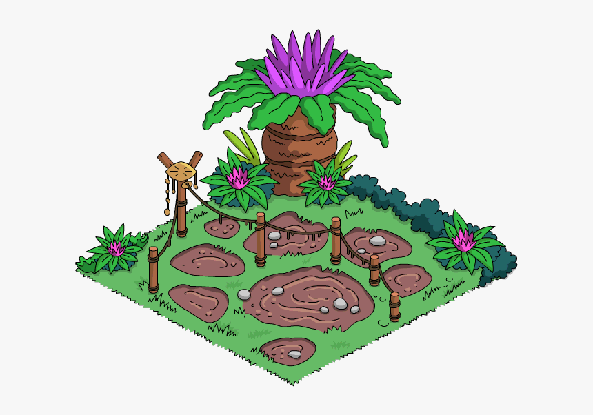 Transparent Jungle Plant Png - Mud Pits Jungle, Png Download