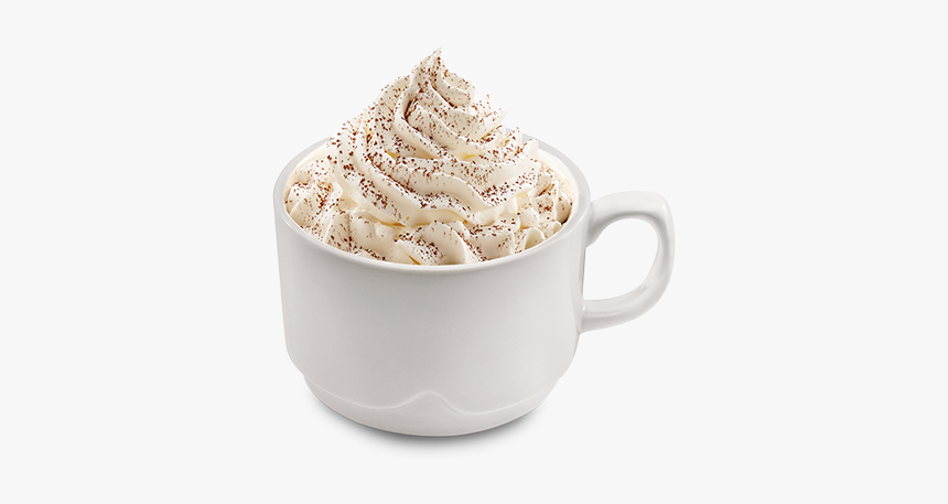 Hot Chocolate With Cream And Marshmallows Png, Transparent Png
