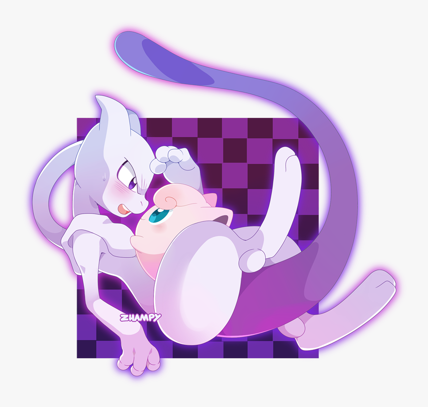 Transparent Mewtwo - Jiggly Cartoons, HD Png Download